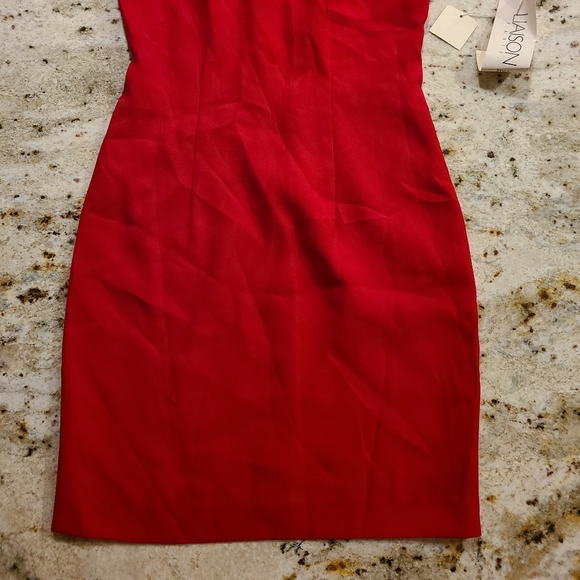 Vintage Women's Red Dres - Picture 4 of 4